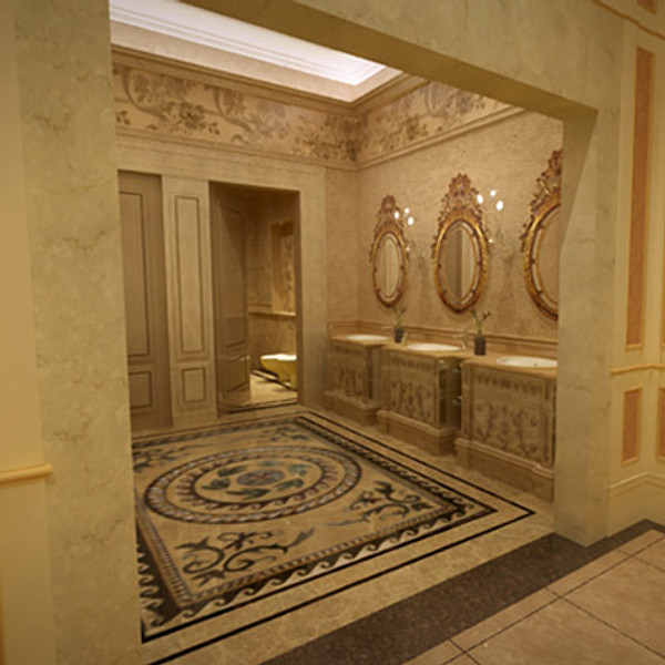 middle east washroom max - 100323 Washroom Luxurious Sumptuous Magnificent Gorgeous Costly by vessel river
